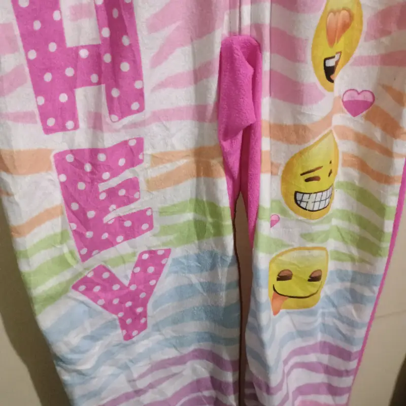 Pijama enterizo unicornio emoji para niña - 3