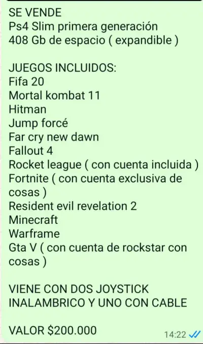 Consola PS4 con dos controles - miniatura 4