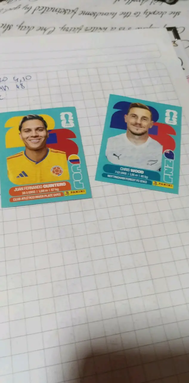 Álbum de cromos de fútbol con jugadores - 2
