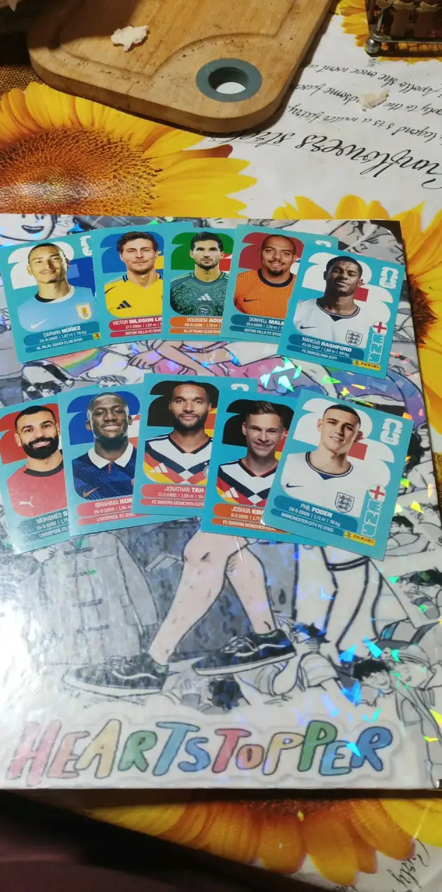 Álbum de cromos de fútbol con jugadores - 3