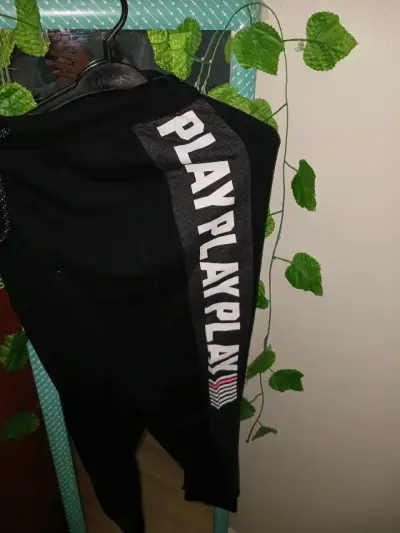 Pantalones Deportivos Negros, mujer, Talla M. - miniatura 2