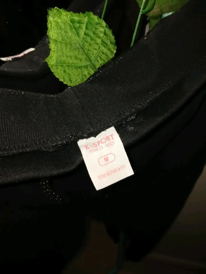 Pantalones Deportivos Negros, mujer, Talla M. - 3