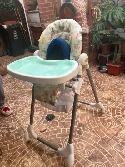 Silla de comer para bebé con bandeja - miniatura 3