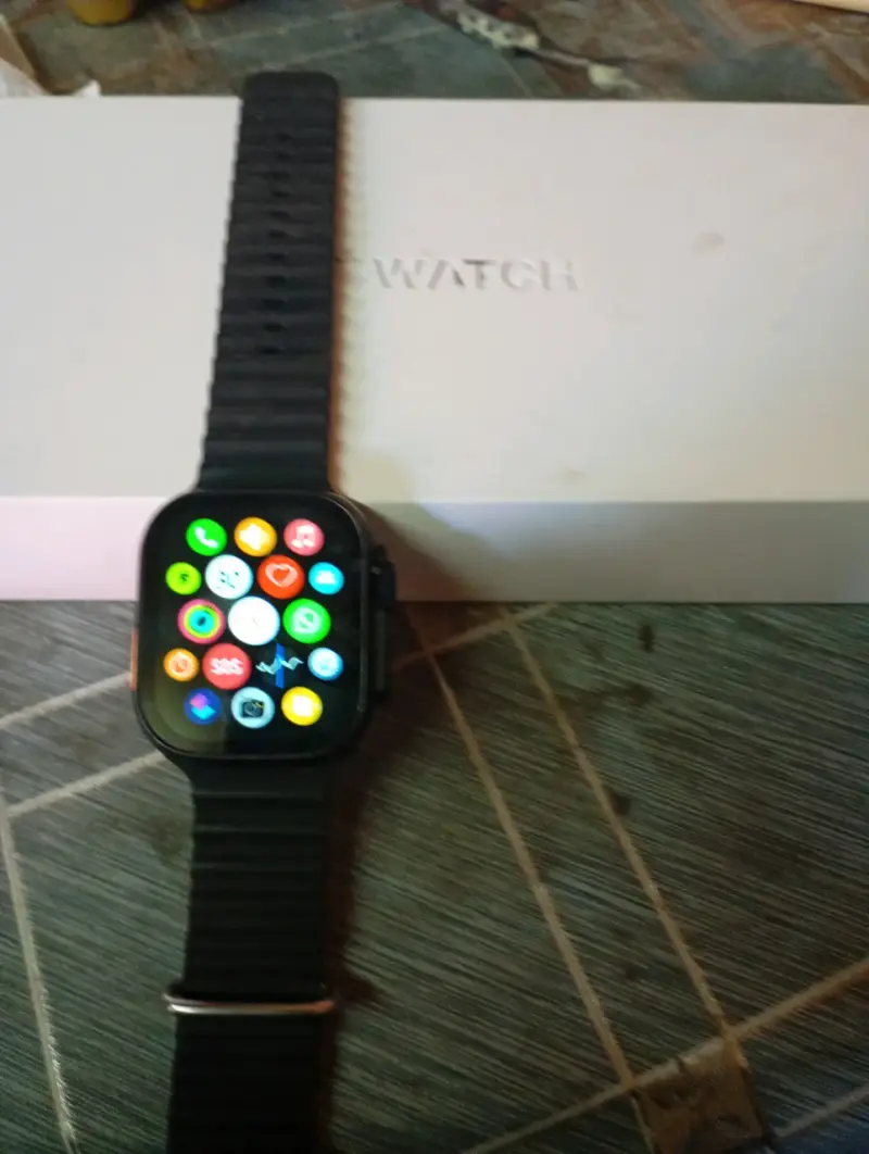 Reloj inteligente Apple Watch con correa negra - 3