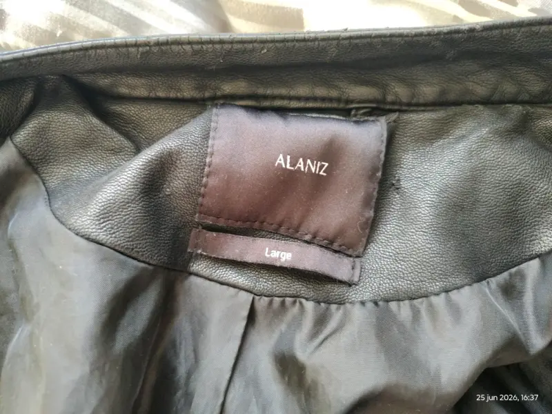 Chaqueta de cuero Alaniz talla L