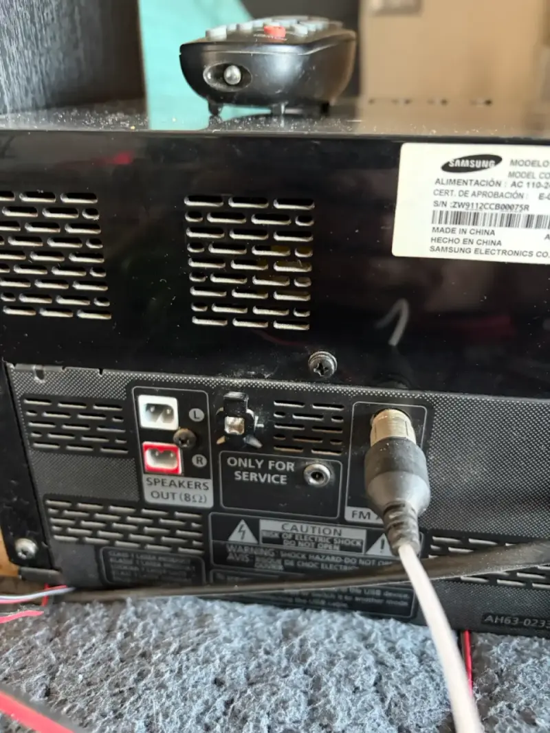Equipo de sonido Samsung 800W con parlantes - 6