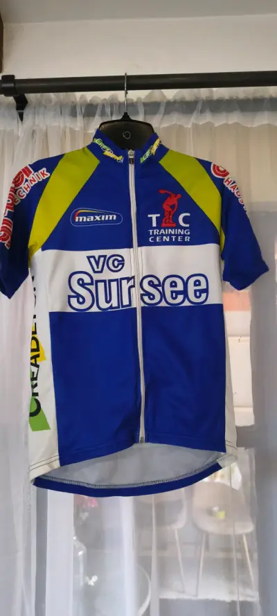 Maillot de ciclismo VC Sursee azul y verde - miniatura 5