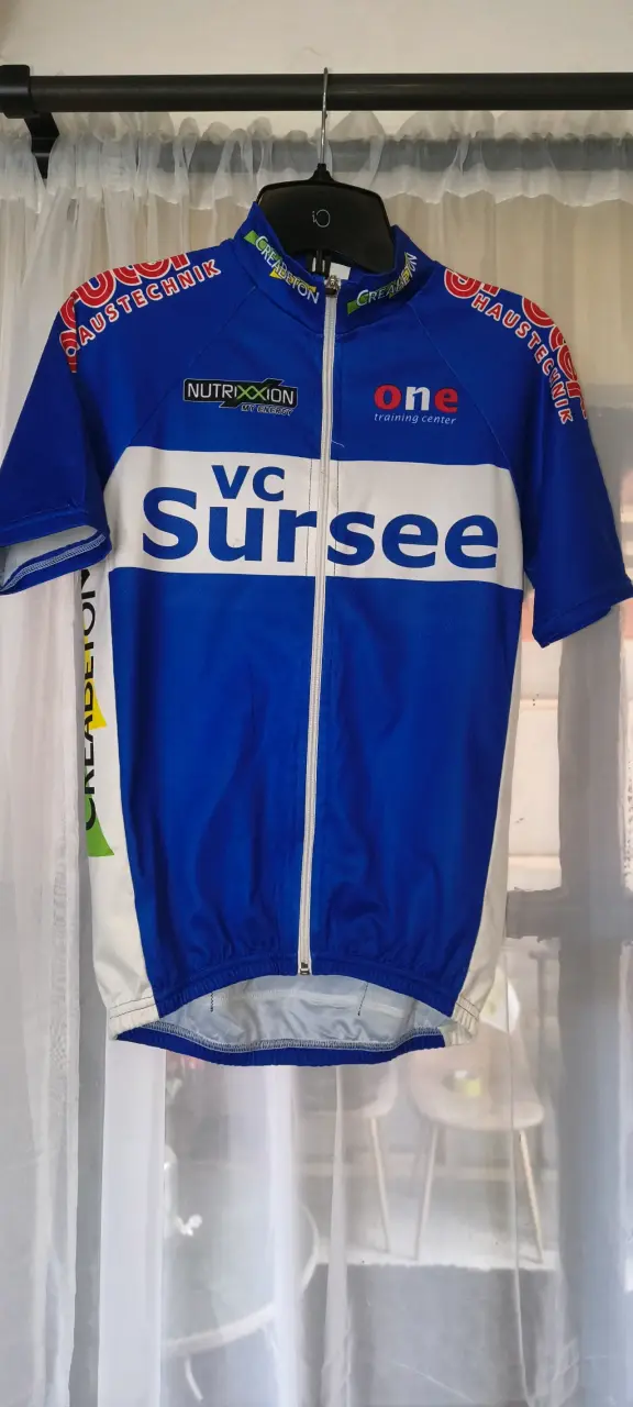 Maillot de ciclismo VC Sursee azul y verde - 6