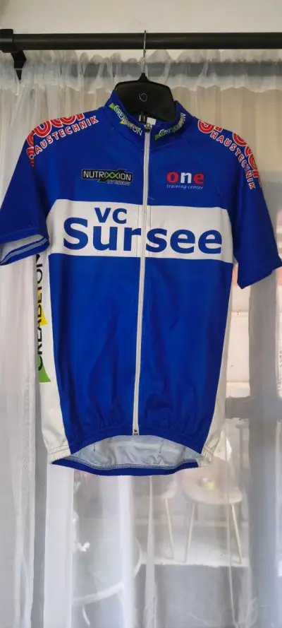 Maillot de ciclismo VC Sursee azul y verde - miniatura 6