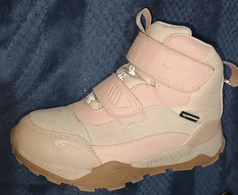 Botin Colloky niña   beige y rosado impermeable - 2