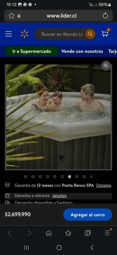 Jacuzzi para exteriores - miniatura 3