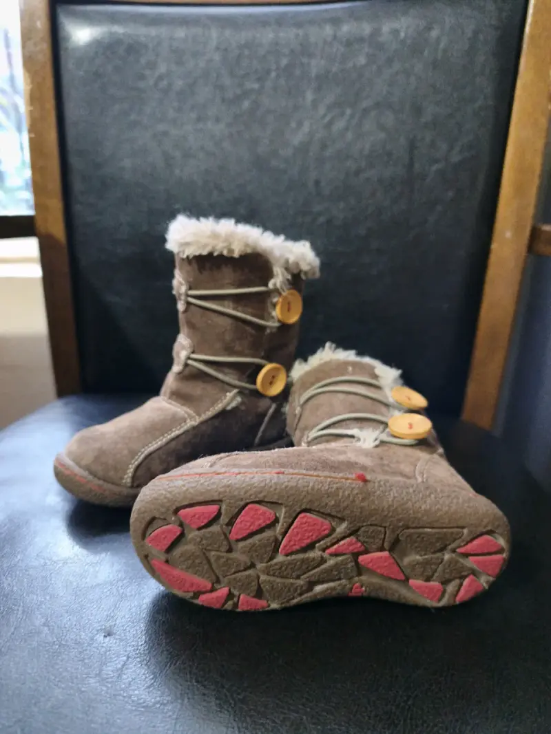 Botas de invierno para niños con forro de lana - 2