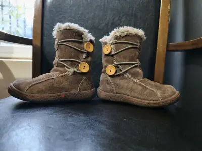 Botas de invierno para niños con forro de lana - miniatura 3
