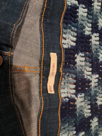 Jeans 726 Flare talla 26W - miniatura 1