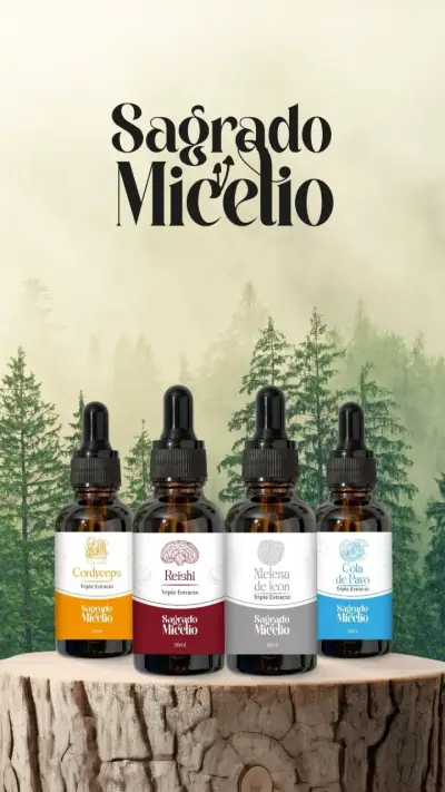 Extractos Sagrado Micelio 30ml - miniatura 1