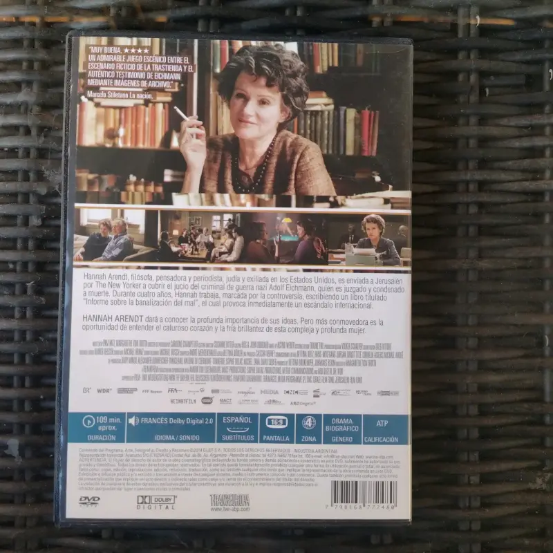 DVD Hannah Arendt y la banalidad del mal - 2