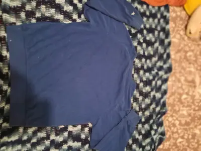 Polera azul de manga larga - miniatura 1