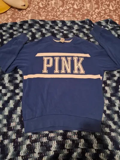 Polera azul de manga larga - miniatura 3