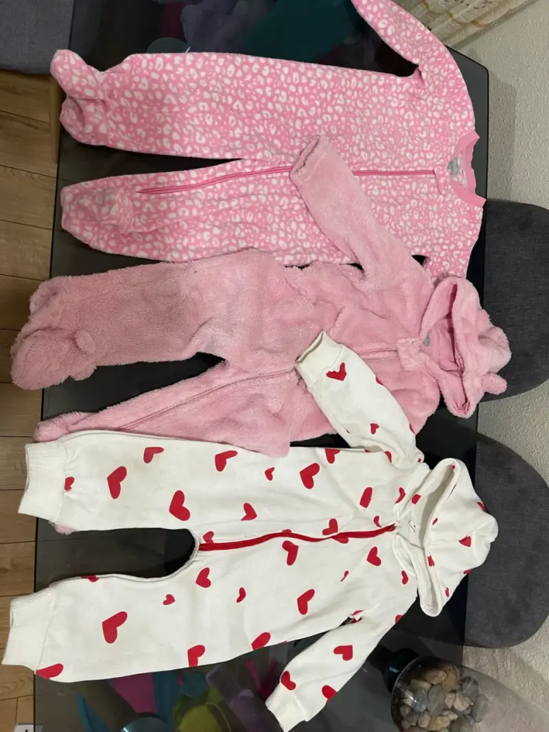 Conjunto de pijamas para bebé en polar - 12Meses - 1