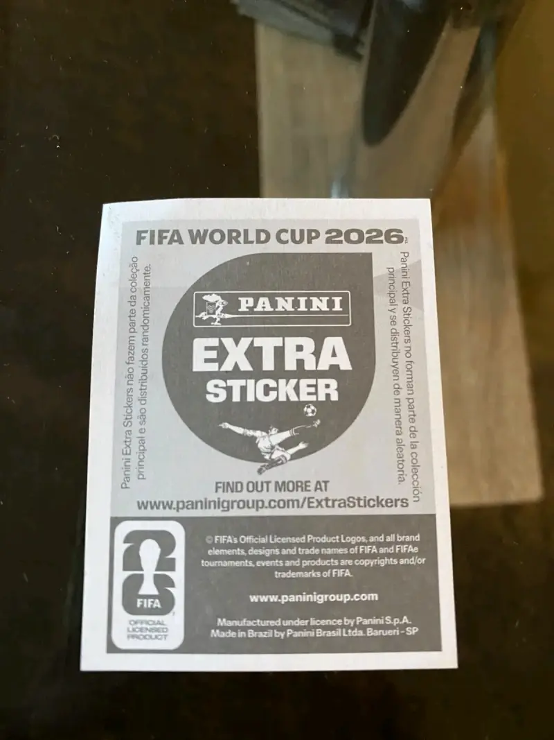 Lámina Panini Extra Sticker Federico Valverde - 5