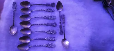 Cucharas y tenedores antigüos - miniatura 2