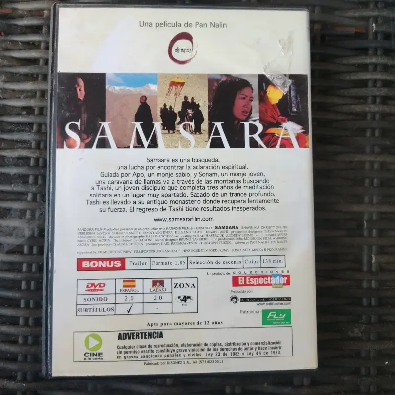 DVD Samsara de Pan Nalin - 2