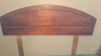 Cabecera de cama de madera - miniatura 1