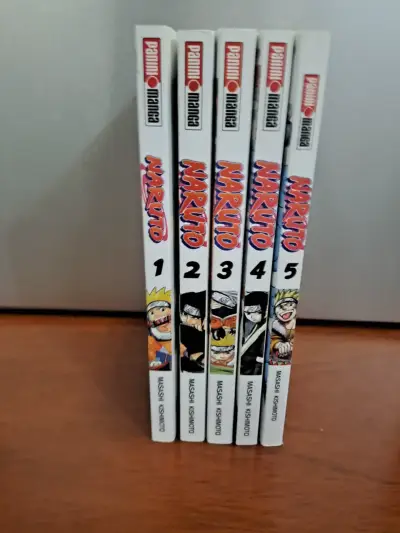 Colección de mangas Naruto volúmenes 1-5 - miniatura 1