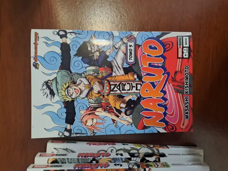 Colección de mangas Naruto volúmenes 1-5 - 6