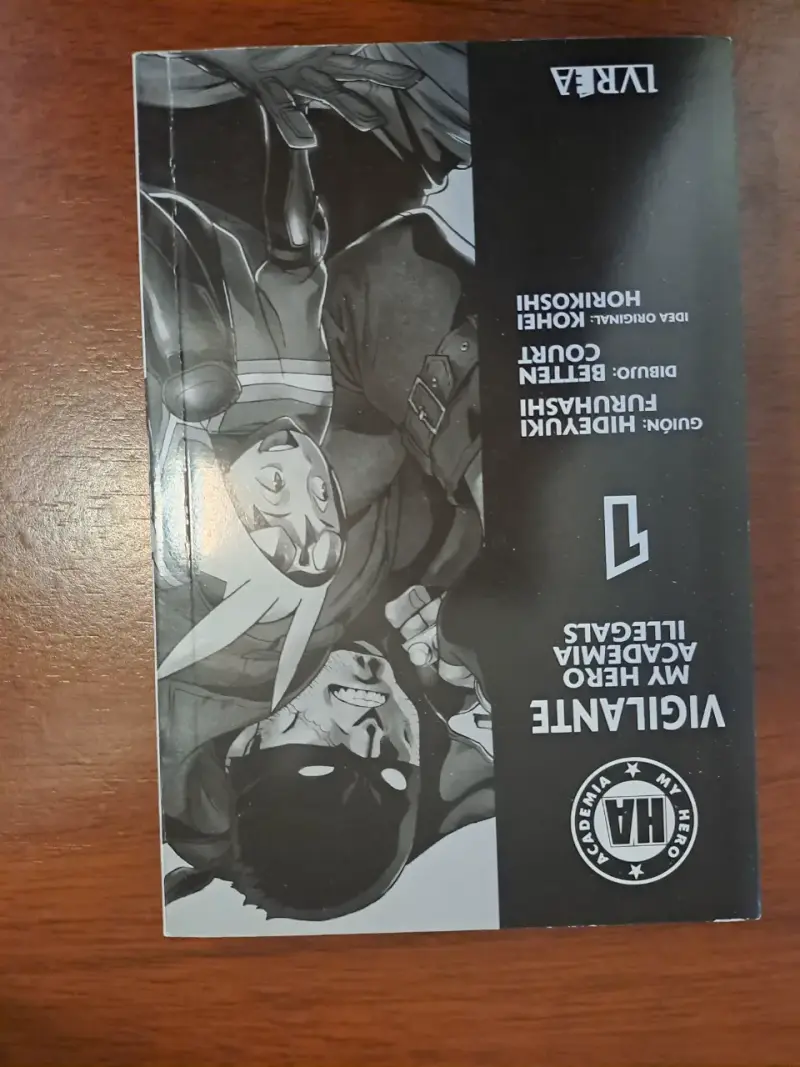Manga My Hero Academia Vigilante Volumen 1 - 3