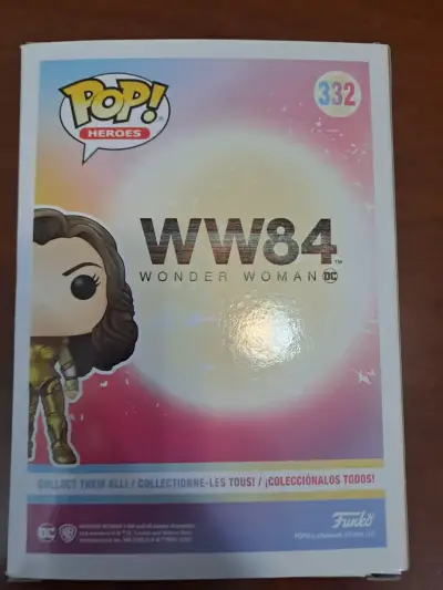 Funko Pop Wonder Woman Golden Armor Edición Especial - miniatura 2