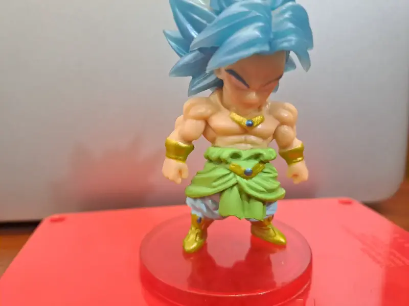 Figura de acción anime con cabello azul - 3