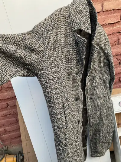 Abrigo de lana estilo vintage - miniatura 1