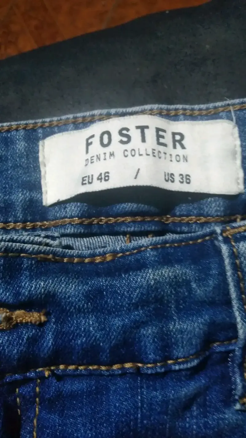 Jeans azul marca Foster para mujer - 2