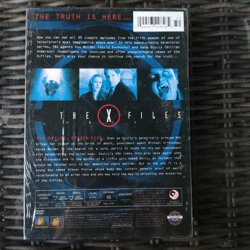 Colección completa The X-Files Temporada 5 - 2