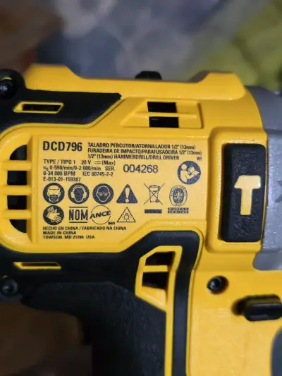 Taladro percutor inalámbrico DeWalt DCD796 - miniatura 5