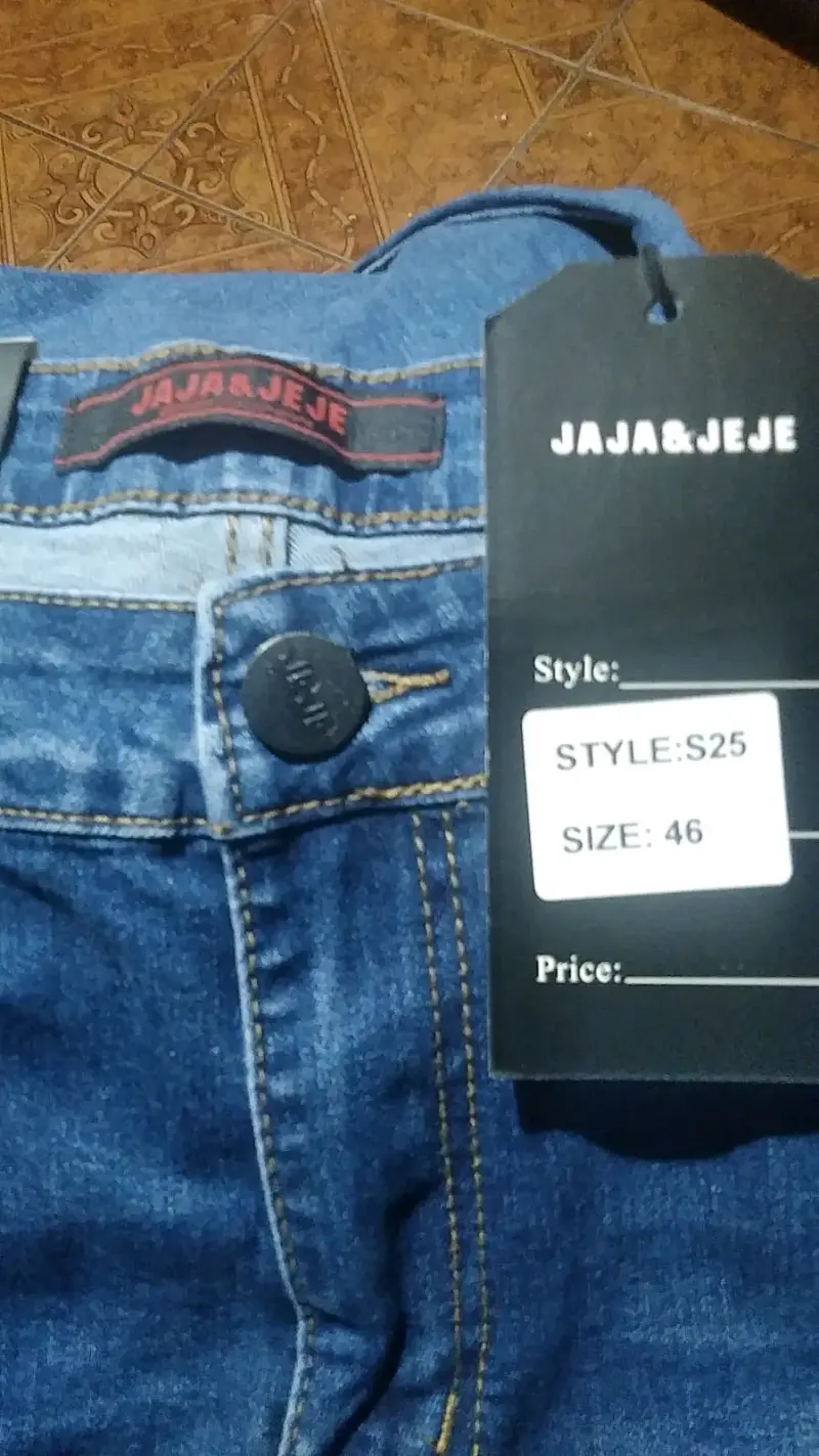 Jeans azul para hombre talla 34 - 2