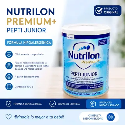 Nutrilon Premium+ Pepti Junior 400g - miniatura 1