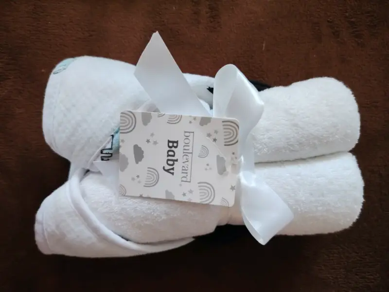 Toalla con capucha de panda para bebé - 2