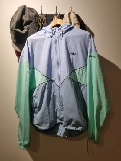 Chaqueta cortaviento Adidas retro 2XL - miniatura 1