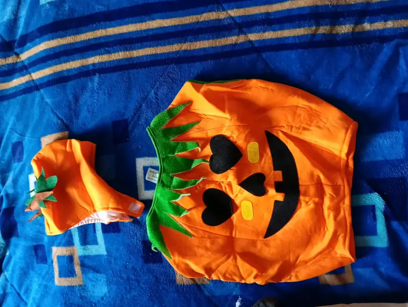 Disfraz de calabaza para bebé - 1