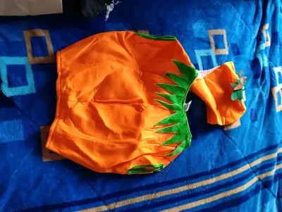 Disfraz de calabaza para bebé - miniatura 2