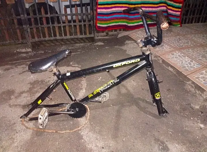 Cuadro de bicicleta BMX usado en buen estado - 3