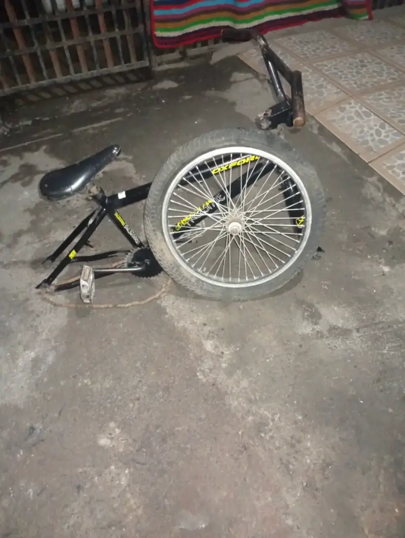 Cuadro de bicicleta BMX usado en buen estado - 4