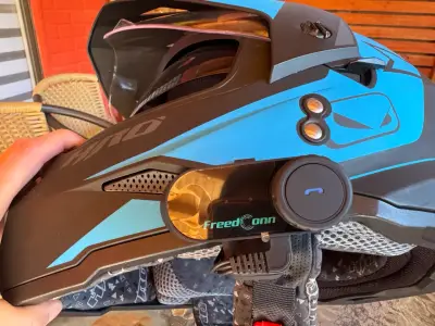 Cascos de moto HRO con visera y intercomunicador - miniatura 3