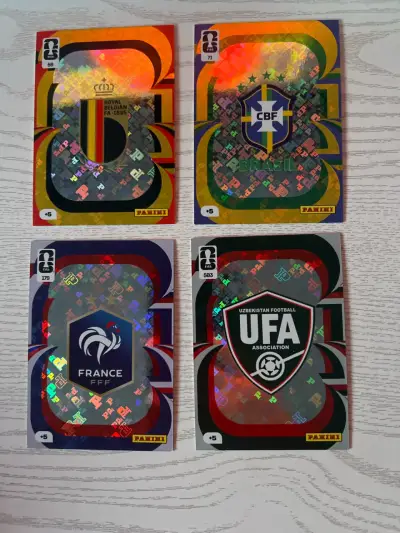 Set de cartas holográficas Panini FIFA - miniatura 1
