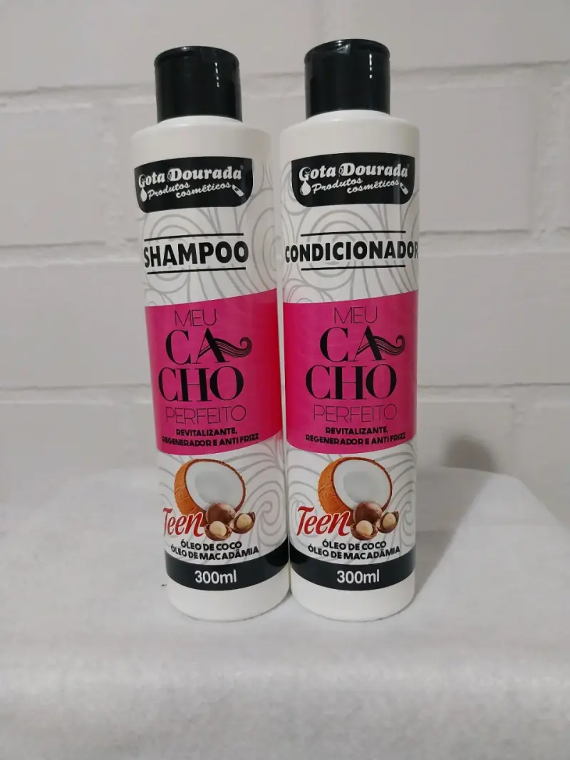 Kit Gota Dourada champú y acondicionador 300ml - 4