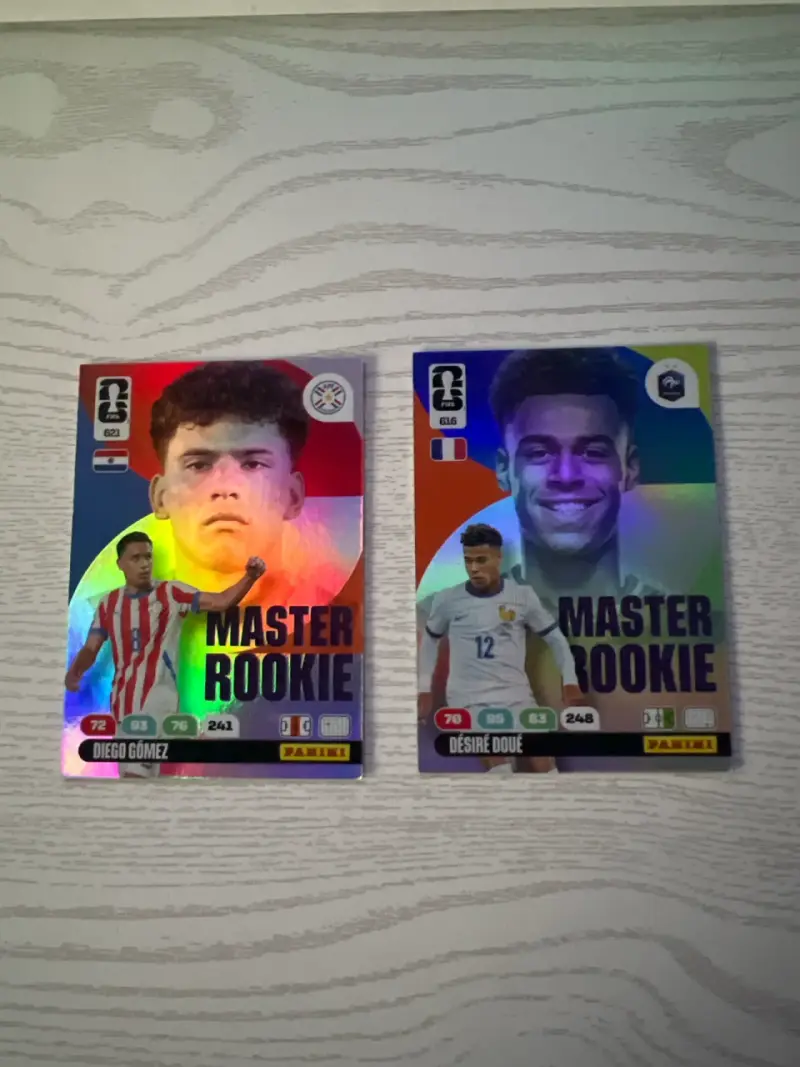 Cartas Panini Master Rookie