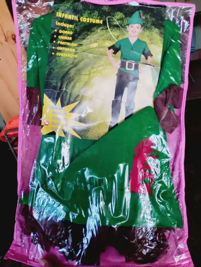 Disfraz infantil de Peter Pan completo - miniatura 1