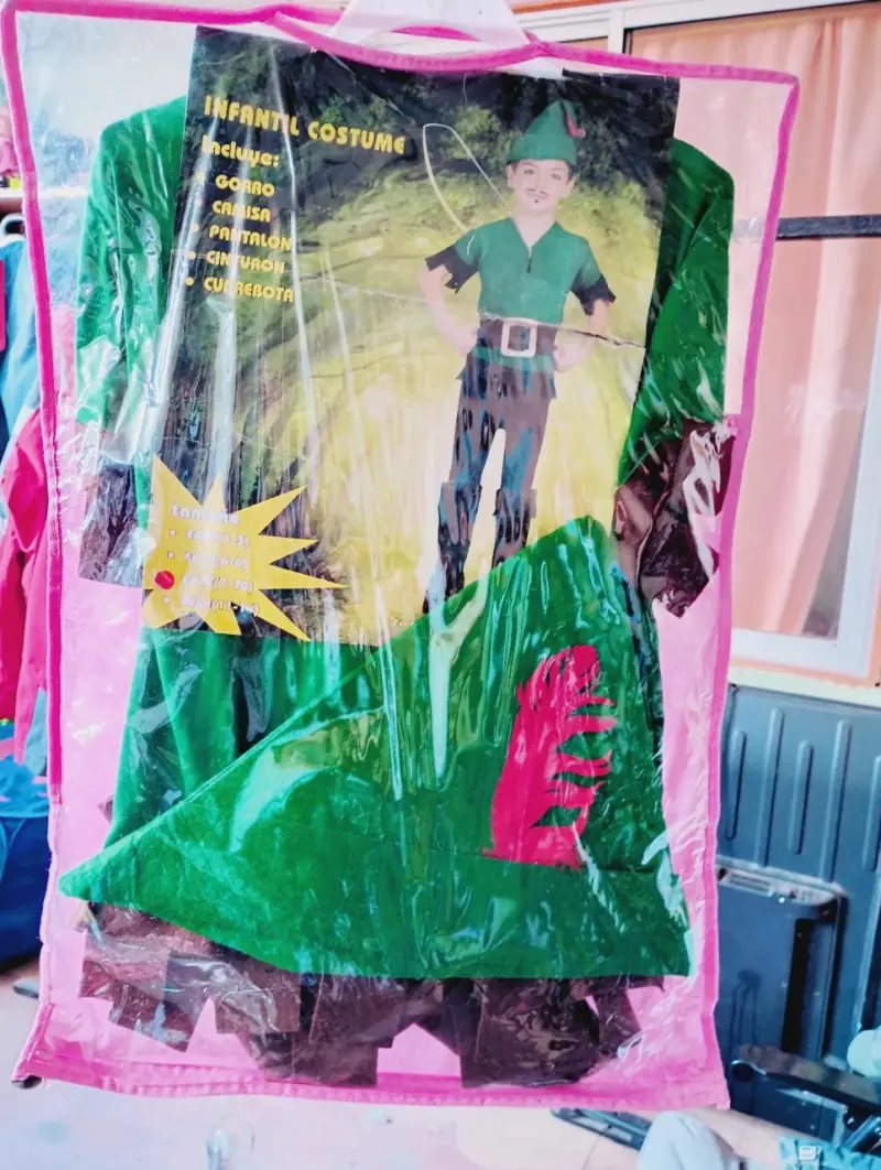 Disfraz infantil de Peter Pan completo - 2